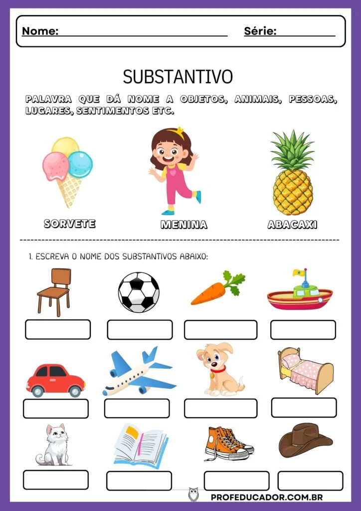 Entendendo Substantivos Comuns e Próprios: Guia Prático 6 2 1