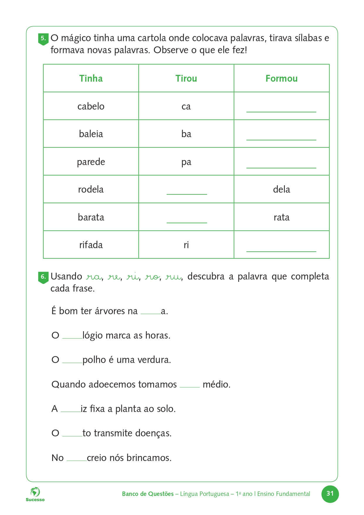 75 Atividades de Alfabetização 30 atividades de alfabetização