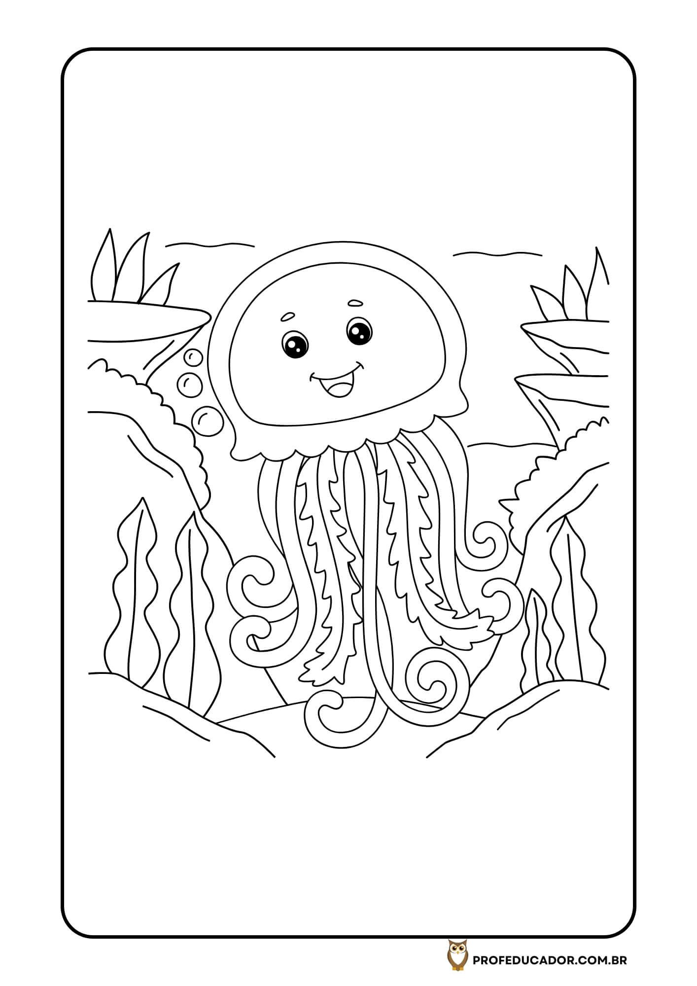 As melhores atividades para Colorir 38 atividades de colorir animais marinhos