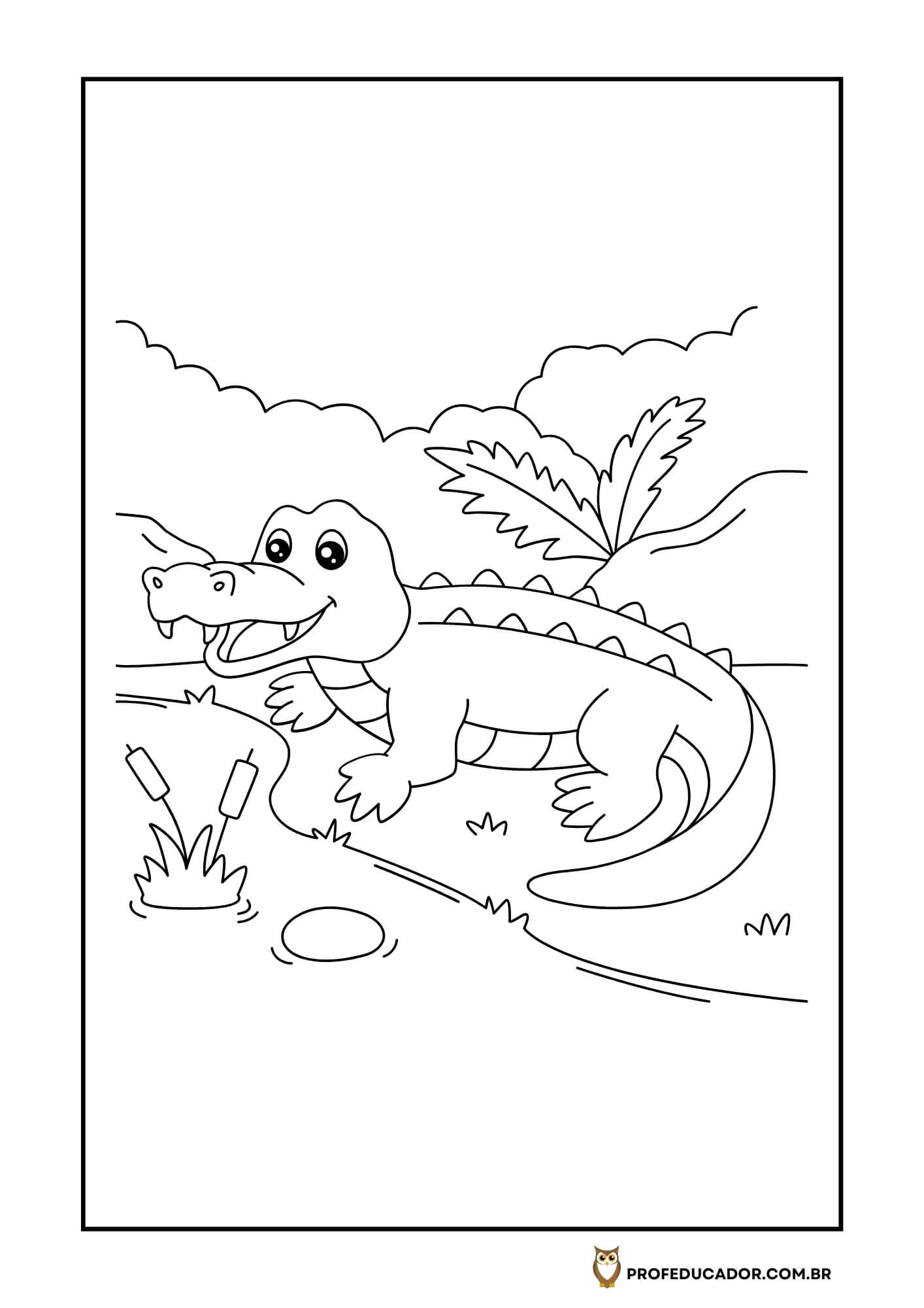 As melhores atividades para Colorir 46 atividades de colorir animais selvagens