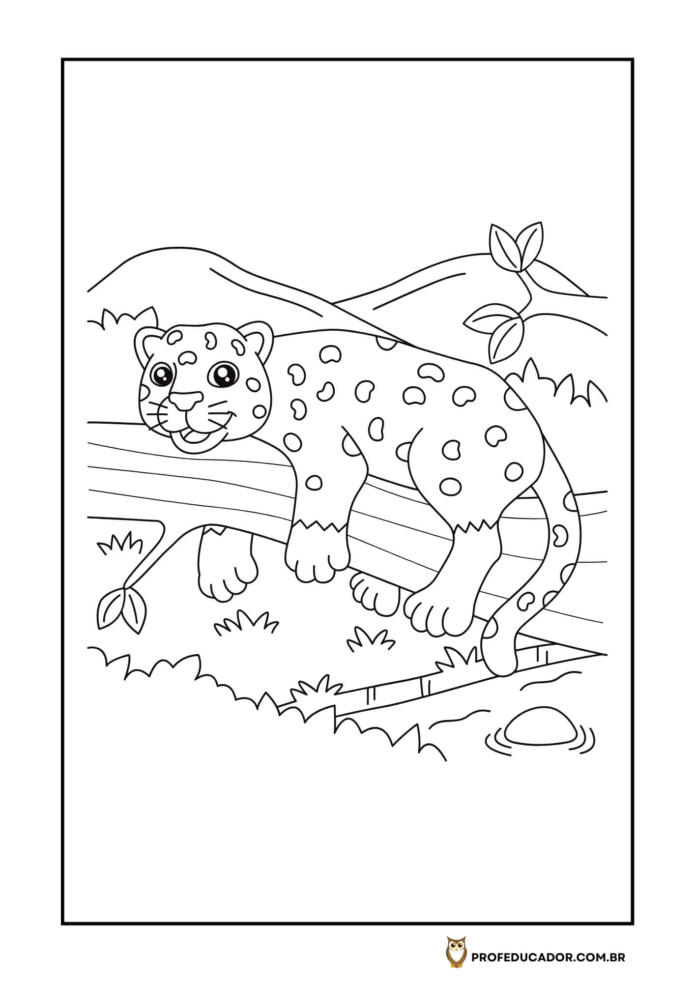 As melhores atividades para Colorir 49 atividades de colorir animais selvagens
