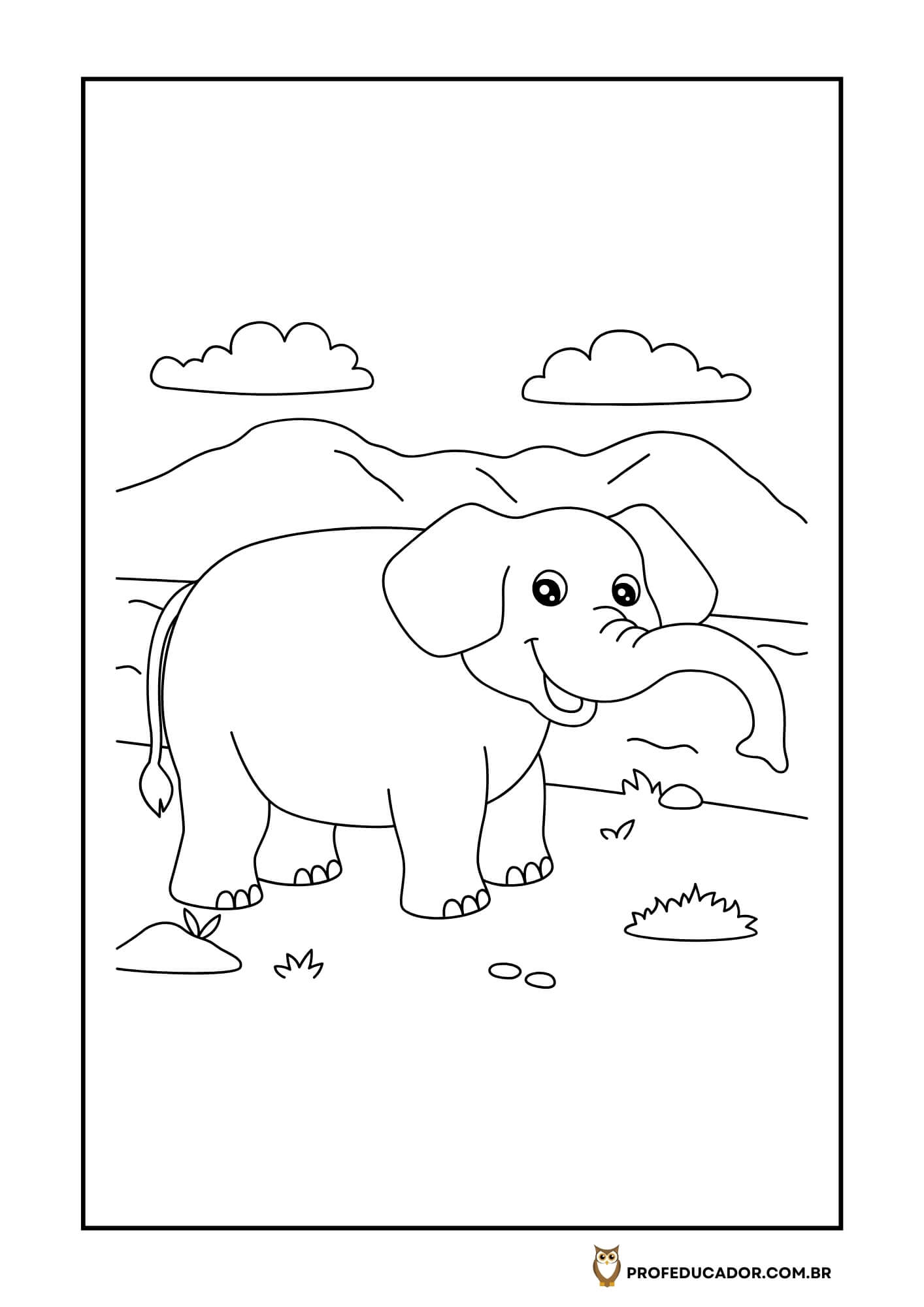 As melhores atividades para Colorir 52 atividades de colorir animais selvagens