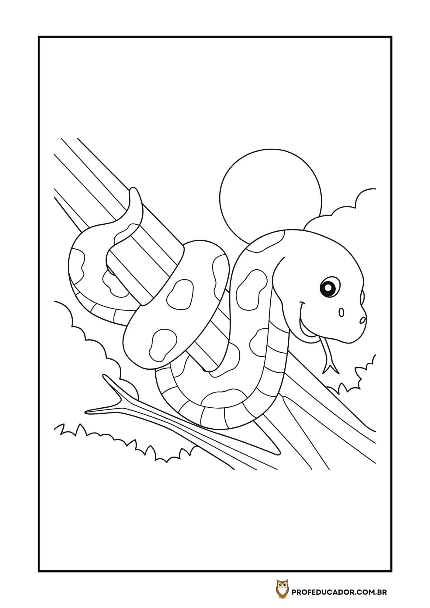 As melhores atividades para Colorir 54 atividades de colorir animais selvagens