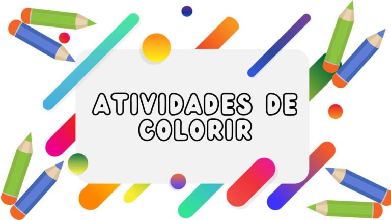 As melhores atividades para Colorir As melhores atividades para Colorir