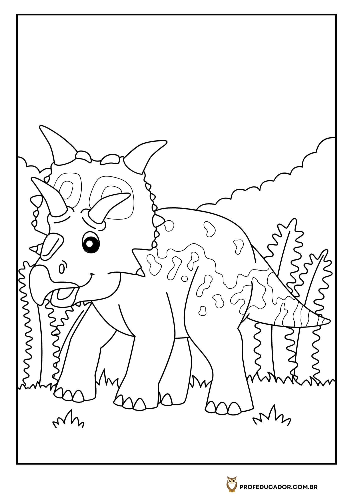As melhores atividades para Colorir 11 atividades de colorir dinossauros
