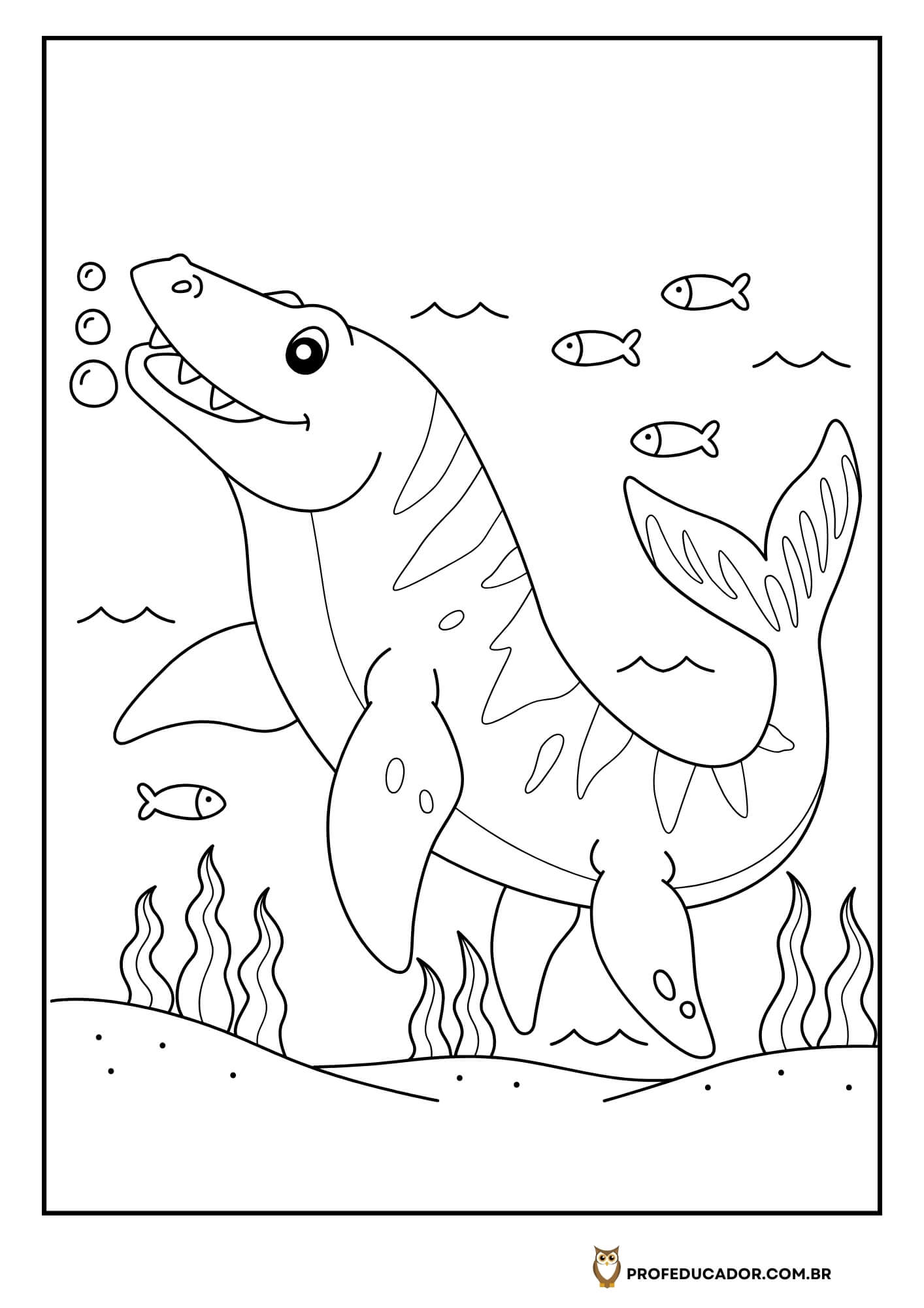 As melhores atividades para Colorir 16 atividades de colorir dinossauros