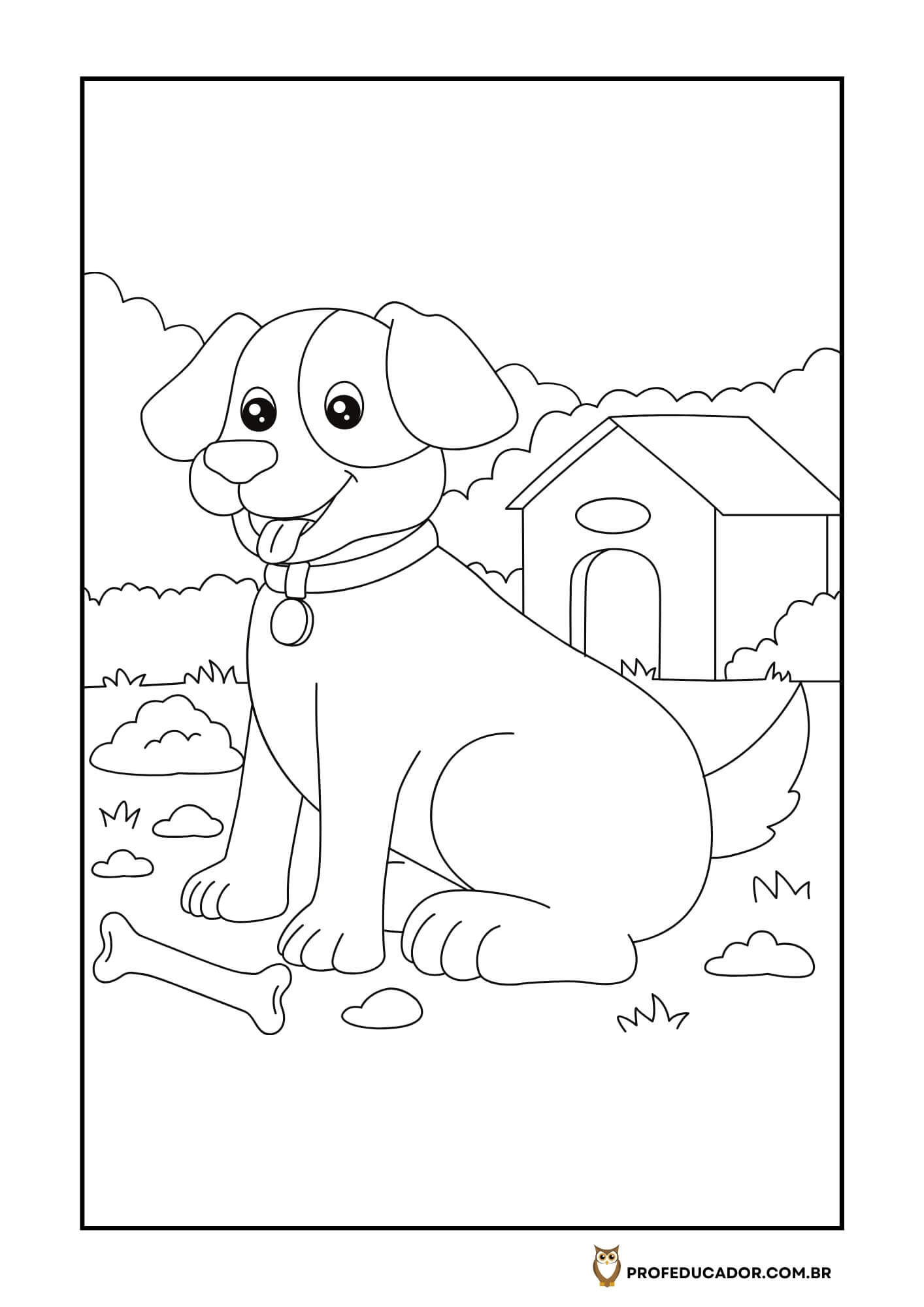 As melhores atividades para Colorir 78 atividades de colorir pets 2