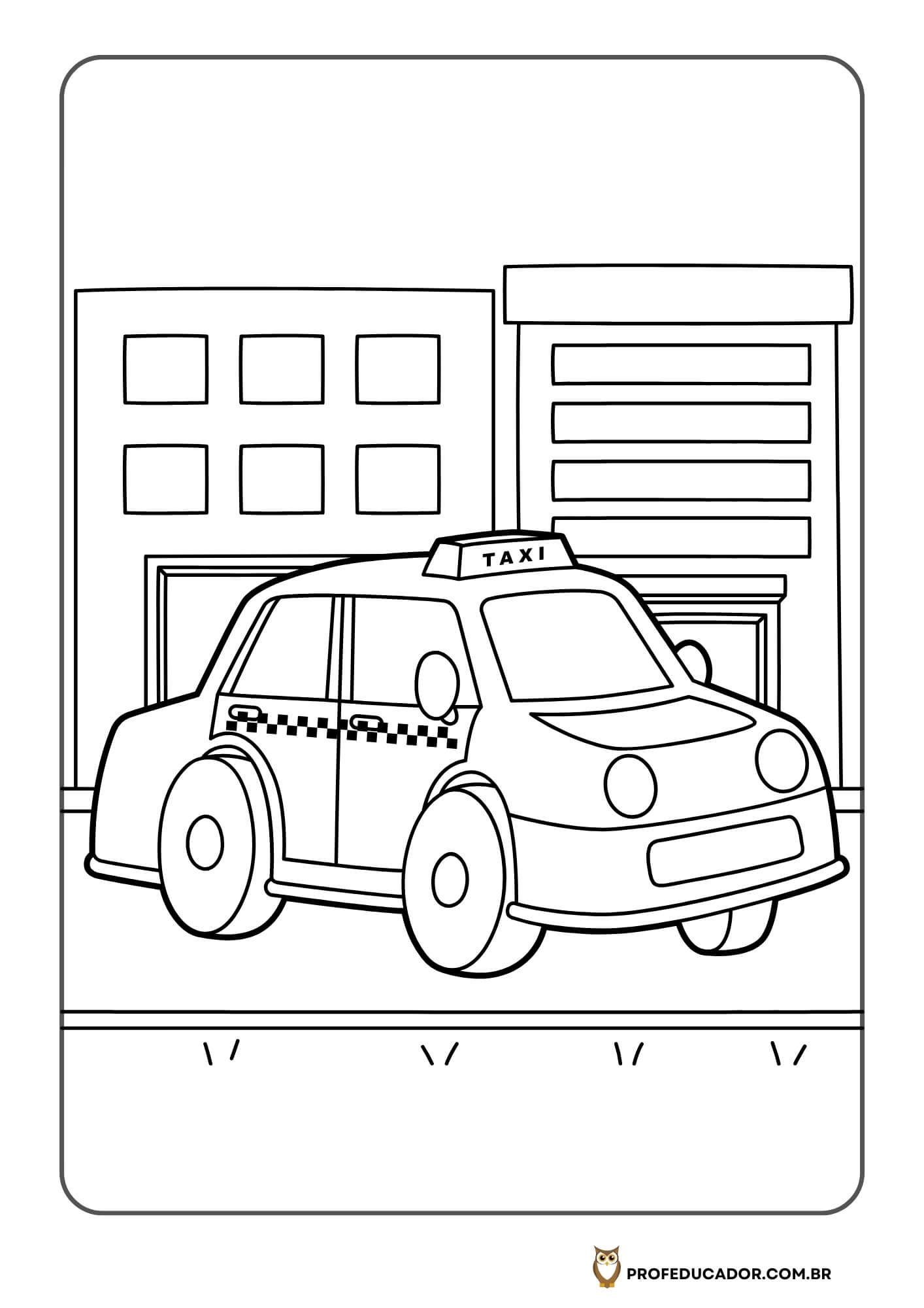 As melhores atividades para Colorir 22 atividades de colorir veiculos