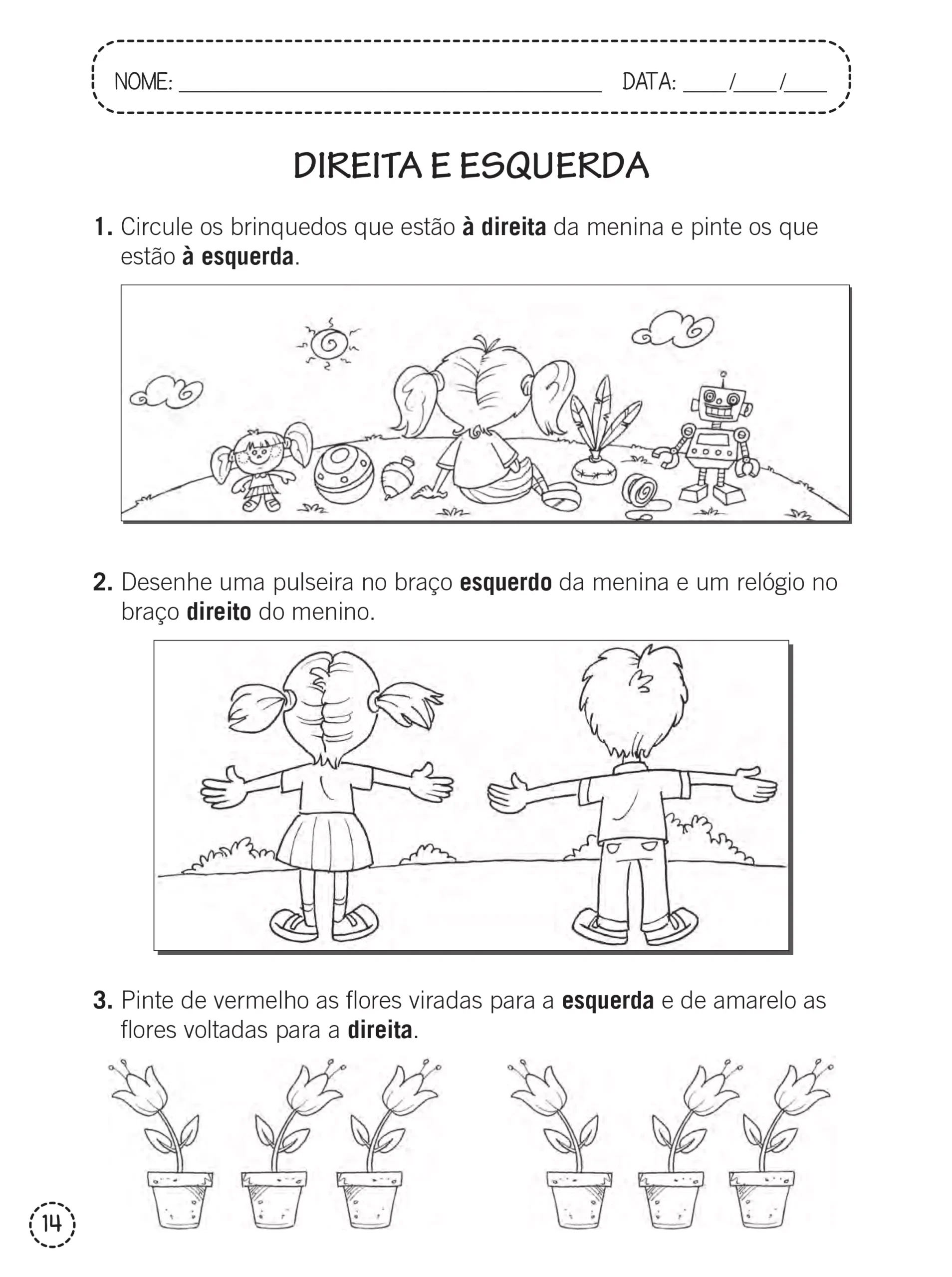 atividade sobre maior e menor