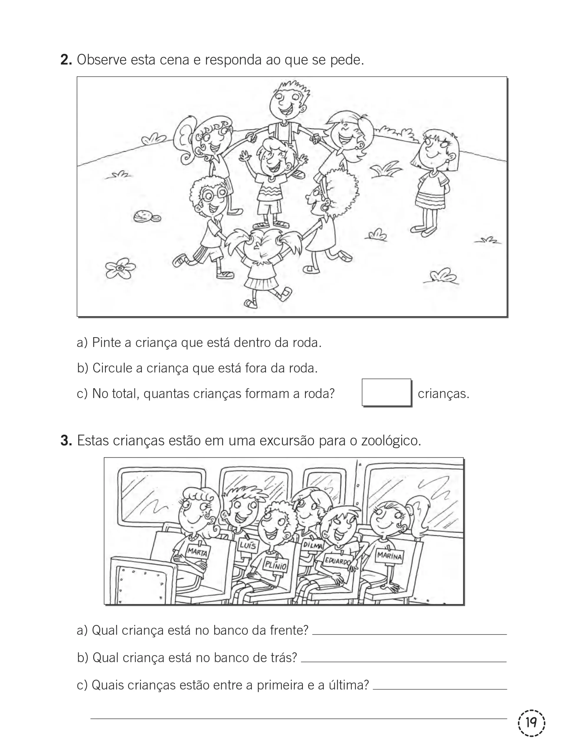 atividade sobre maior e menor