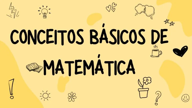 Atividades sobre conceitos básicos de Matemática