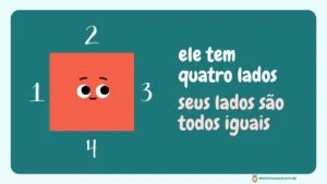 A Magia das Formas Geométricas: Um Livro Infantil para Aprender e Divertir-se 6 formas geométricas quadrado