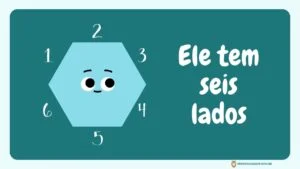 A Magia das Formas Geométricas: Um Livro Infantil para Aprender e Divertir-se 17 formas geométricas hexágono